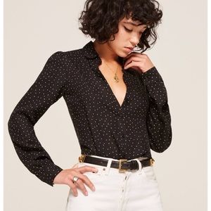 Reformation Allie Lady Top
